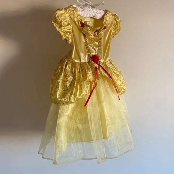 Precious belle princess fit flare cap sleeve dress Disney princess Halloween